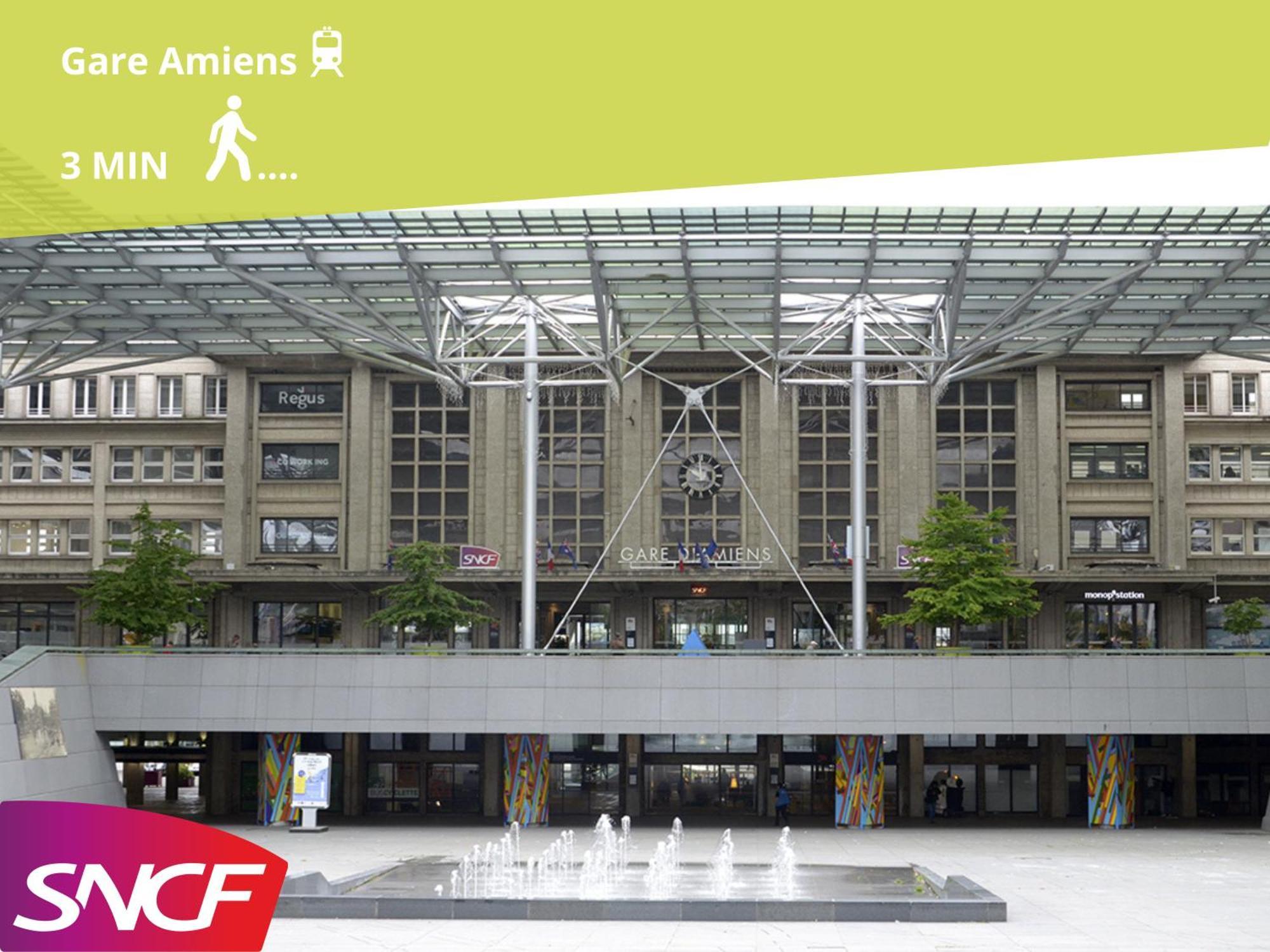 Maison 3Ch - Cinema - Game Room - Parking - Gare Amiens Esterno foto