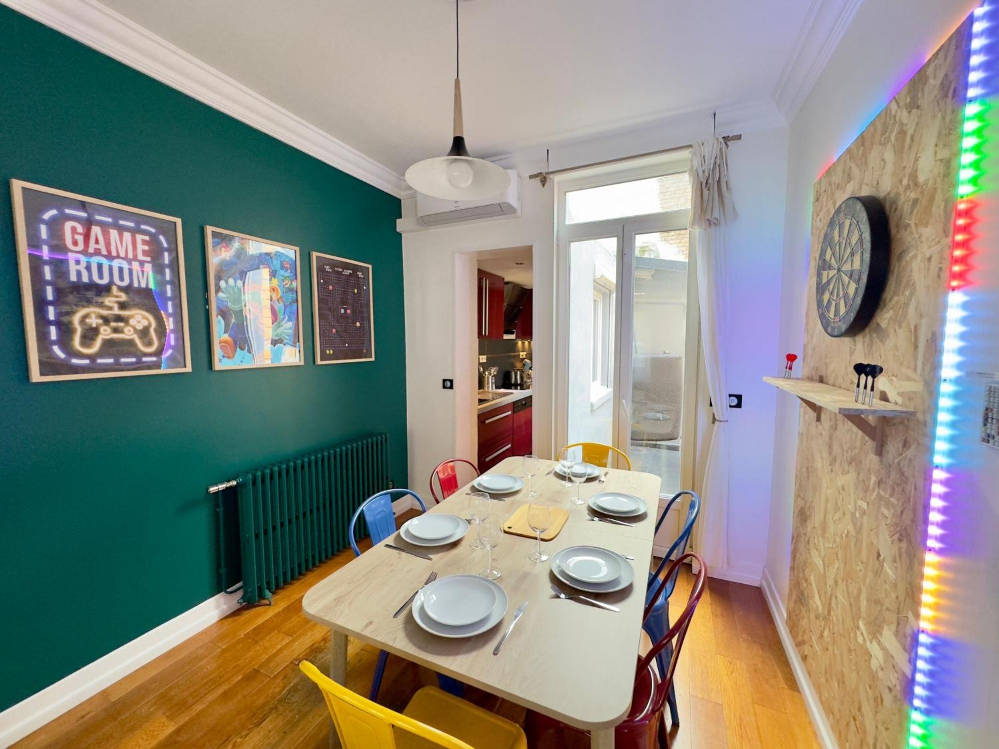 Maison 3Ch - Cinema - Game Room - Parking - Gare Amiens Esterno foto