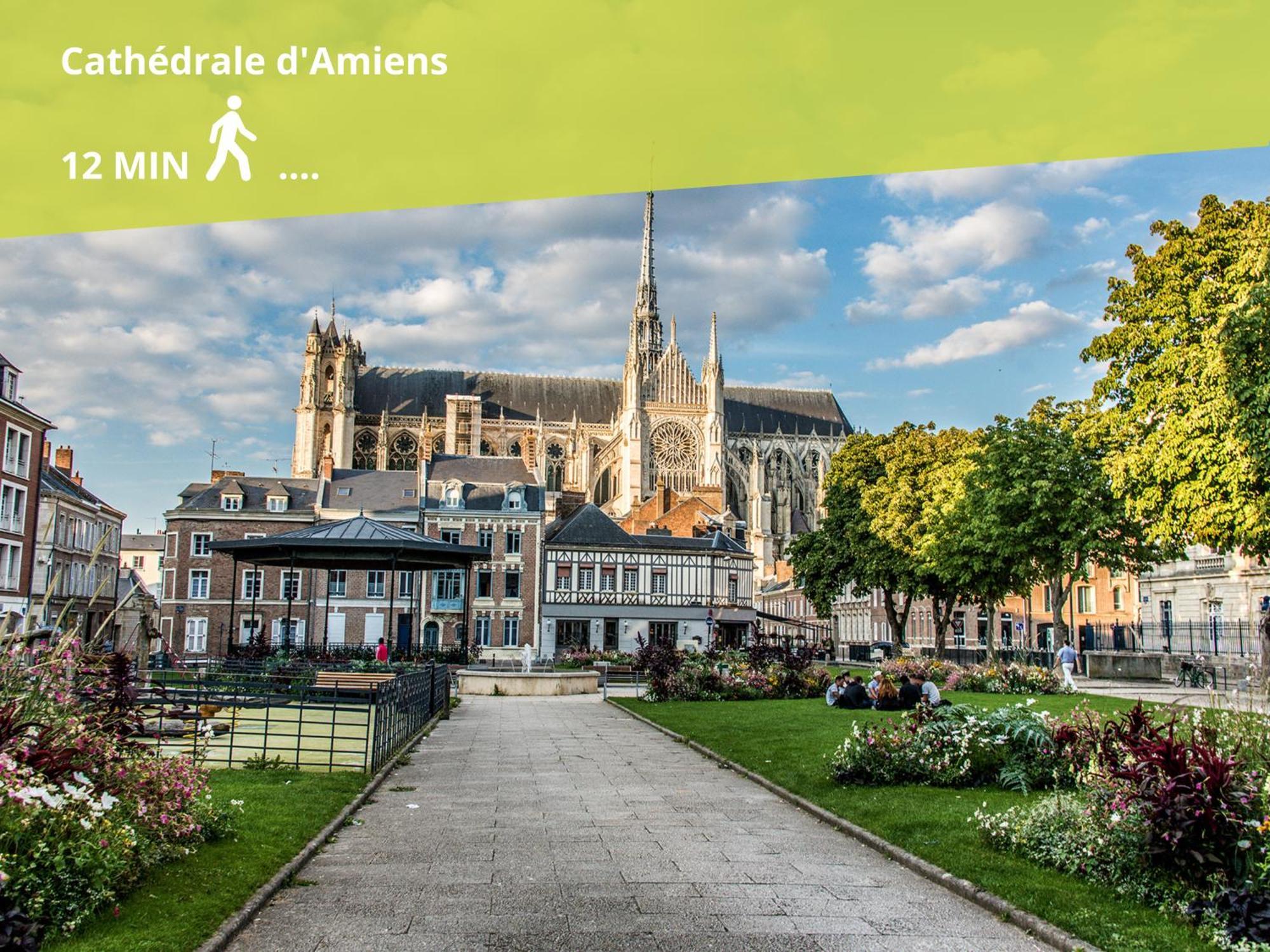 Maison 3Ch - Cinema - Game Room - Parking - Gare Amiens Esterno foto